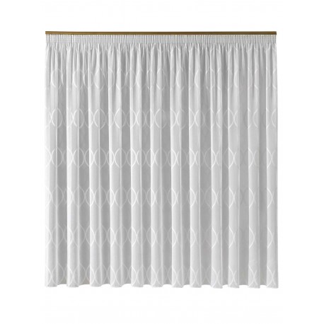 Gardine nach Maß "Voile", Automatik-Faltenband