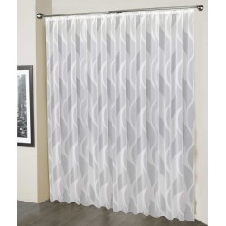 Gardine nach Maß "Voile", Automatik-Faltenband