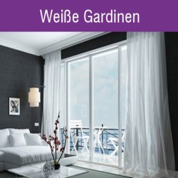 Wei&szlig;e Gardinen nach Ma&szlig;
