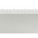 Voile-Gardine nach Maß, gefärbt, Automatik-Faltenband (1:2,5), 3er Falte