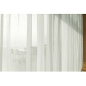 Voile-Gardine nach Maß, gefärbt, Automatik-Faltenband (1:2,5), 3er Falte