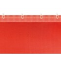 Voile-Gardine nach Maß, gefärbt, Automatik-Faltenband (1:2,5), 3er Falte