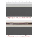 Verdunkelungsvorhang nach Maß, Überbreite XXL, Übergardine, Höhe: 70 - 290 cm, Breite: 20 -1000 cm