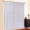 Gardine nach Maß "Voile", Automatik-Faltenband