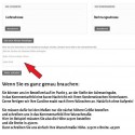 Gardine "Malaga", Maßanfertigung, Frontansicht