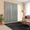 Verdunkelungsvorhang & Übergardine nach Maß (XXL) in Light Grey