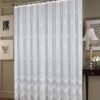 Weiße Jacquard-Gardine nach Maß „Augsburg“ – Klassischer Store