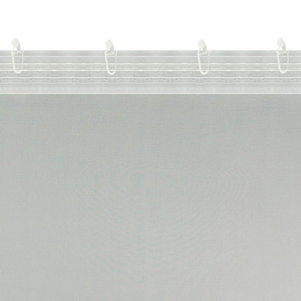Voile-Gardinen nach Maß, DIN 4102, B1, Kräuselband (1:2) – Ansicht 6