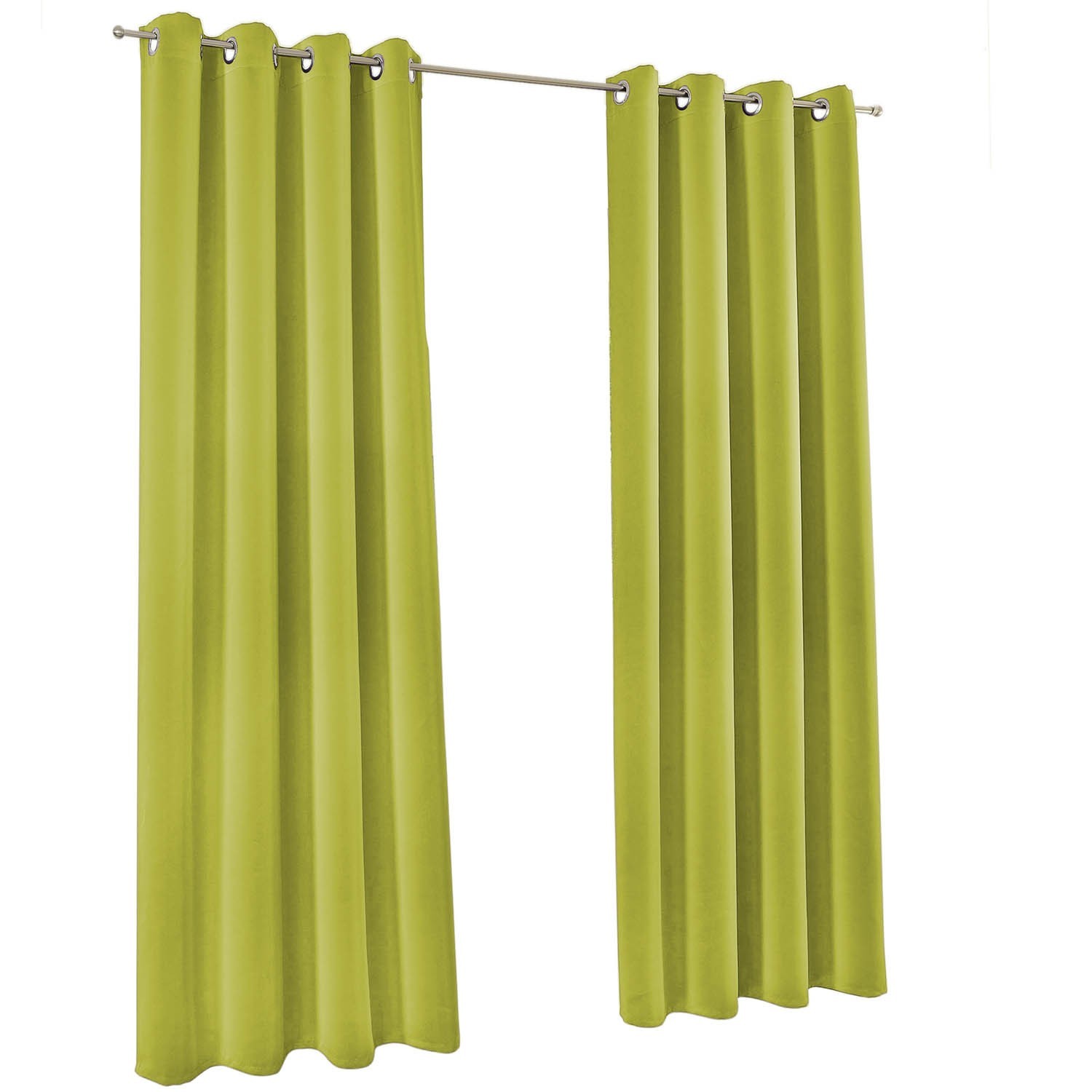 Verdunkelungsvorhang nach Maß in Light Green