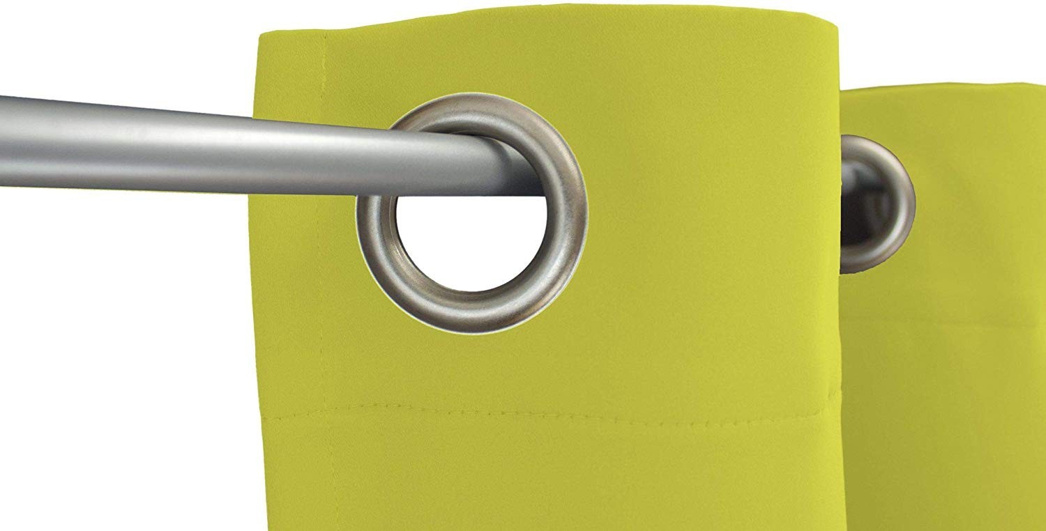 Verdunkelungsvorhang nach Maß in Light Green