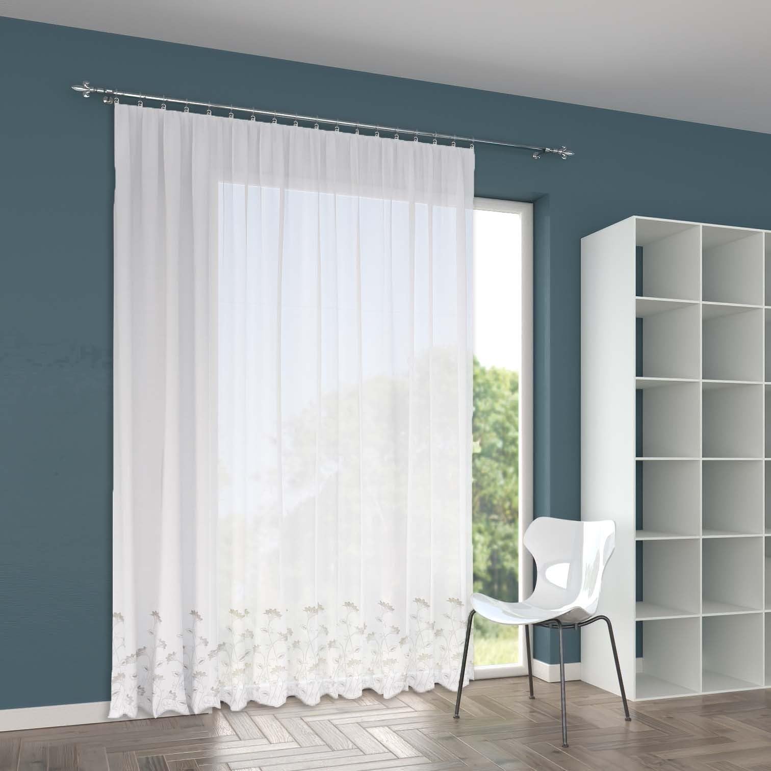 Bestickte Gardine nach "Dessau“ – Ansicht 2