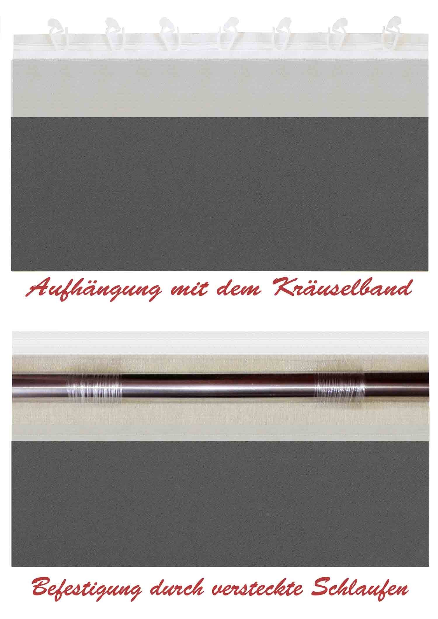 Verdunkelungsvorhang & Übergardine nach Maß (XXL)
